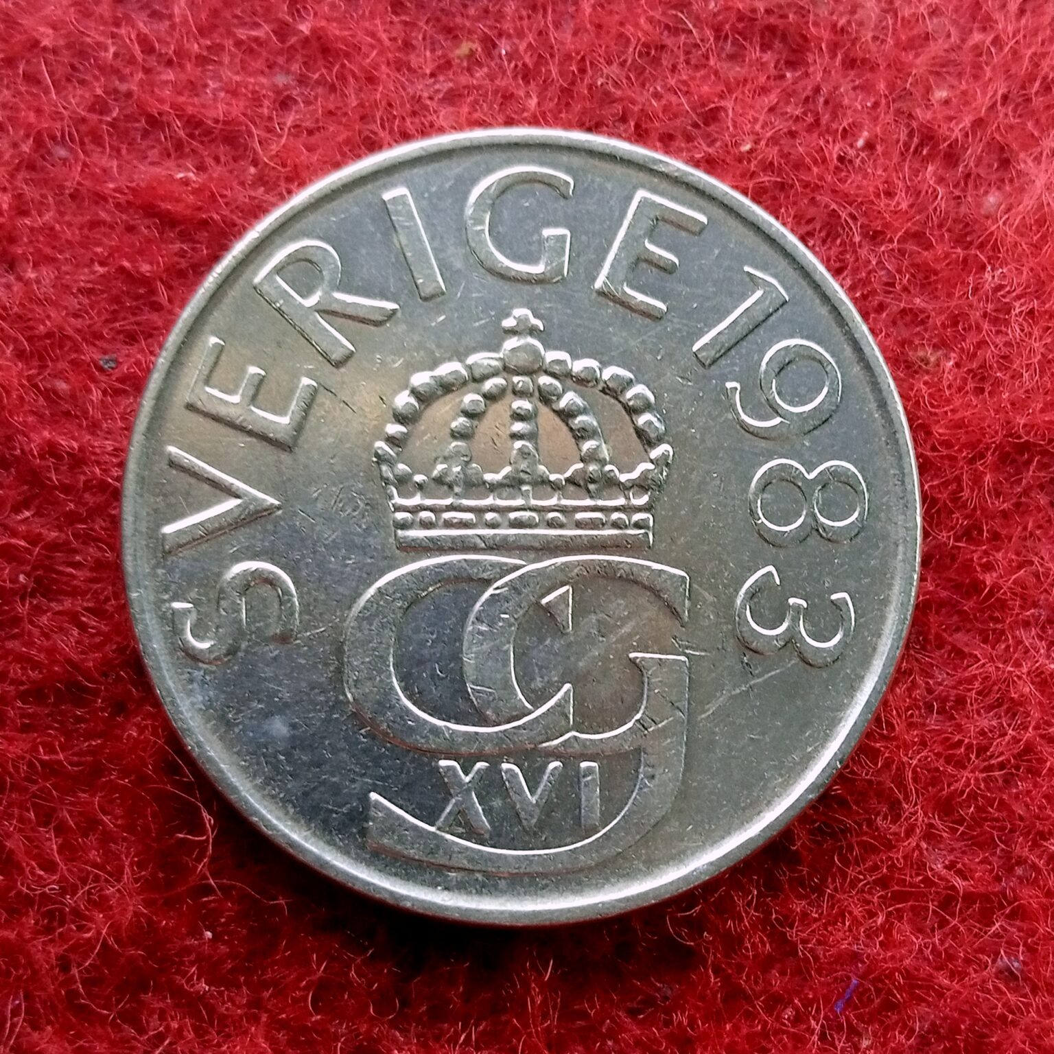 Sweden 5 Kronor -Carl XVI Gustaf 1983 Coin – SNS Coins