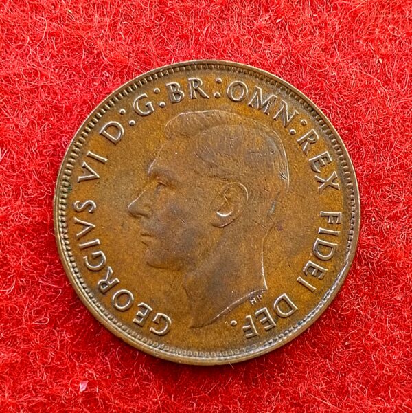 Australia 1 Penny - George VI 1949 Coin - Image 2