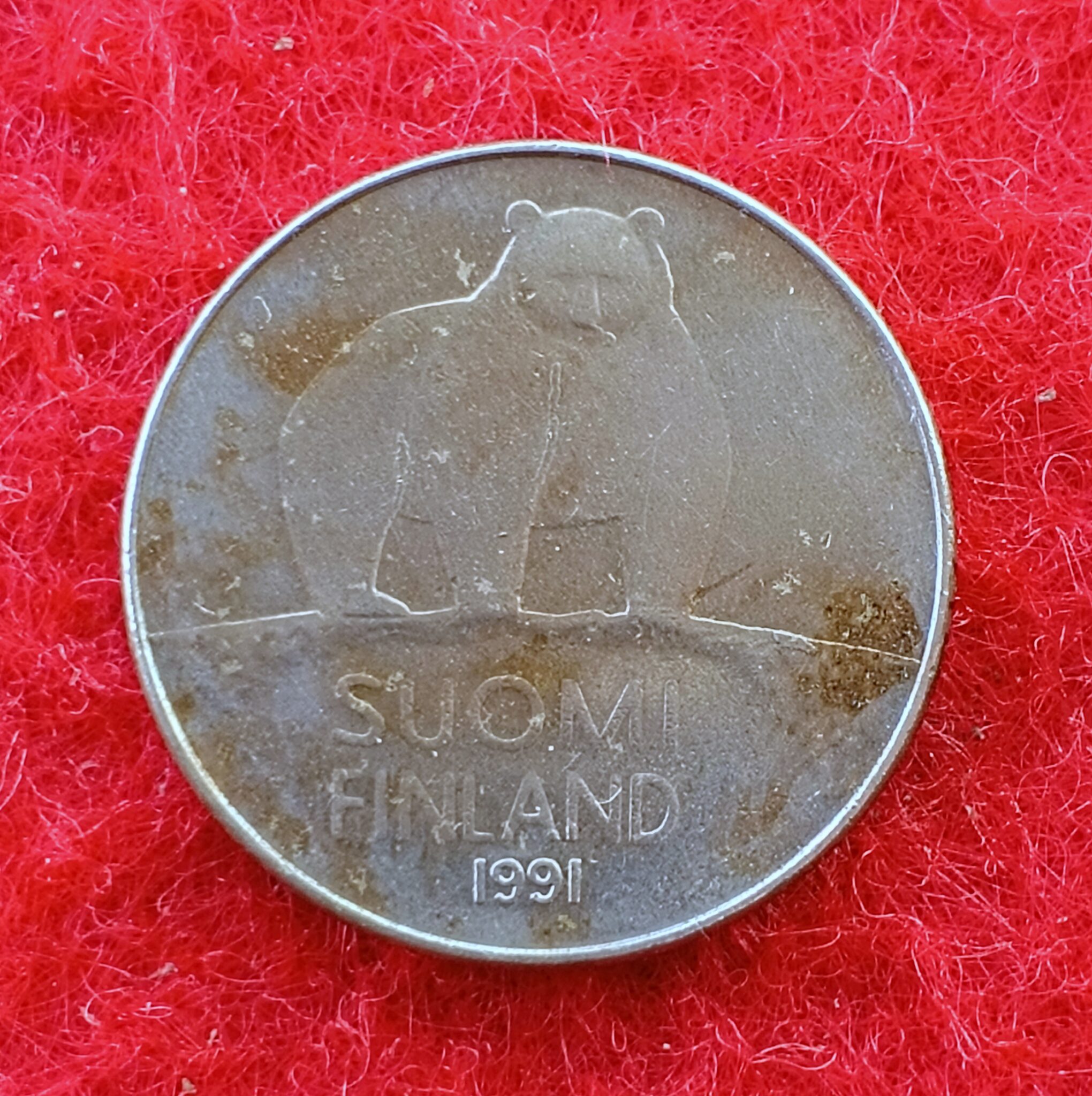 Finland 50 Pennia 1991 Coin – SNS Coins