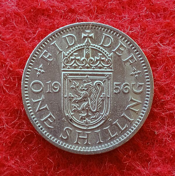 United Kingdom (UK) 1 Shilling - Elizabeth II 1956 Coin