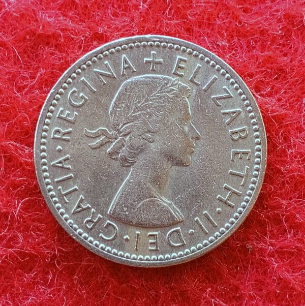 United Kingdom (UK) 1 Shilling - Elizabeth II 1956 Coin - Image 2