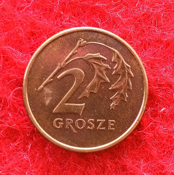 Poland 2 Grosze 1992 Coin