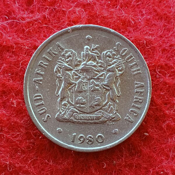 South Africa 20 Cents SUID-AFRIKA 1980 Coin - Image 2