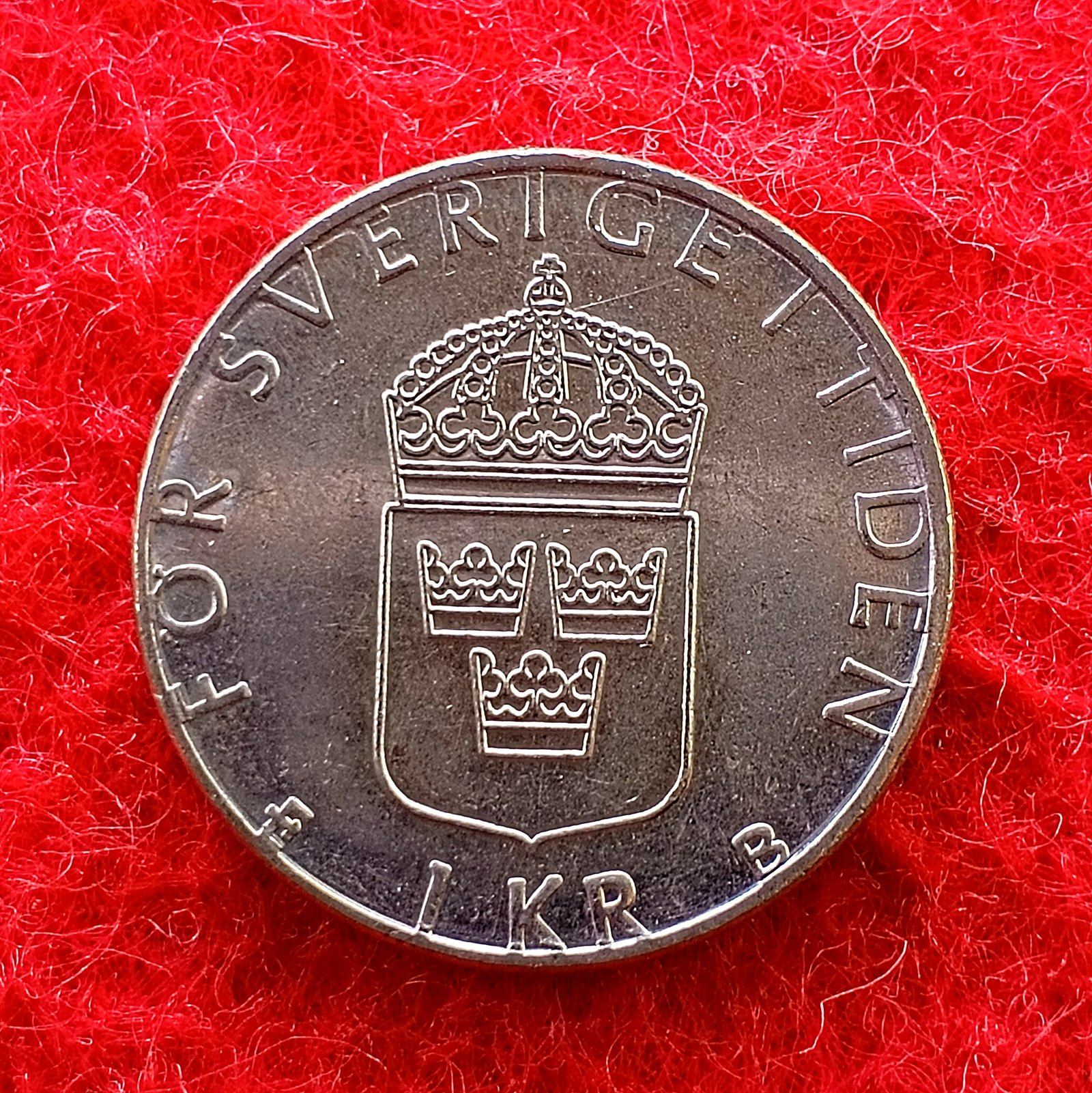 Sweden 1 Krona Carl XVI Gustaf 1999 Coin SNS Coins