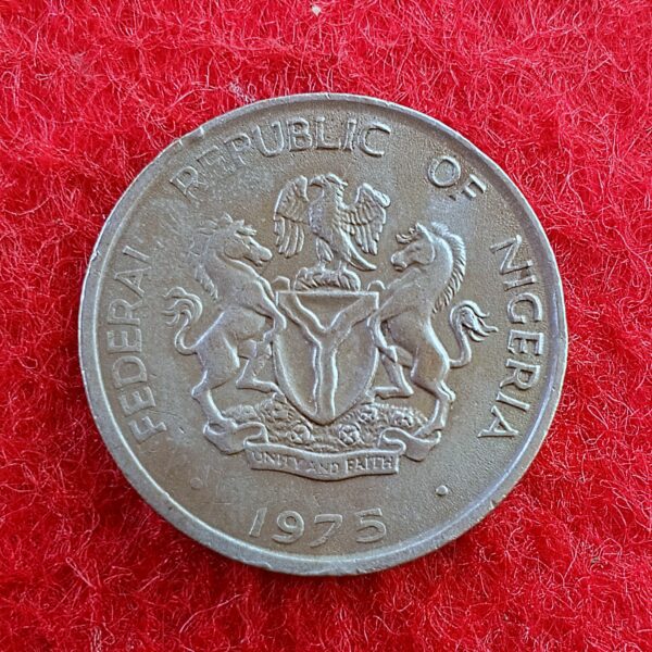 Nigeria 25 Kobo 1975 Coin - Image 2