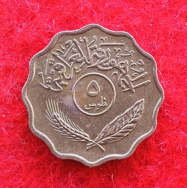 Iraq 5 Fils Coin