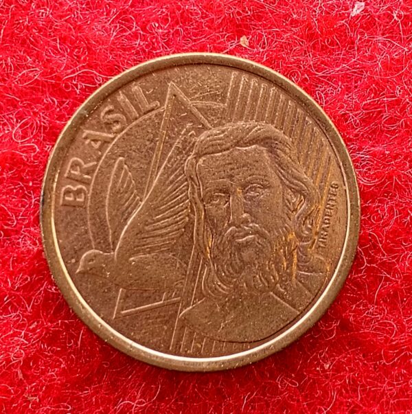 Brazil 5 Centavos Tiradentes 2012 Coin - Image 2