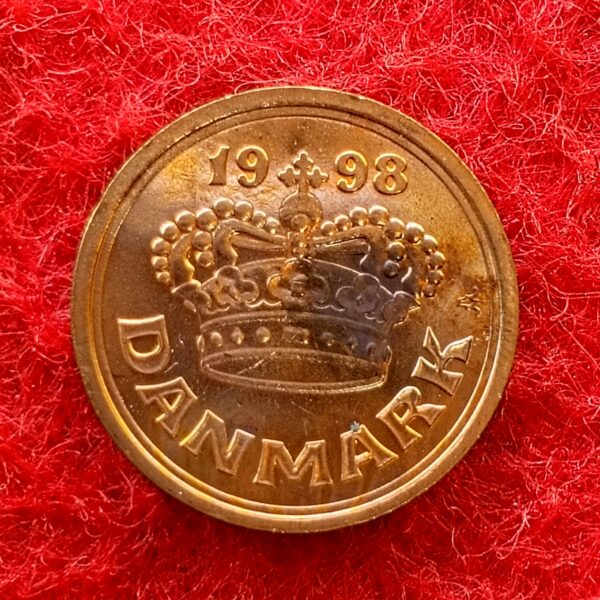 Denmark 25 Ore - Margrethe II 1998 Coin - Image 2