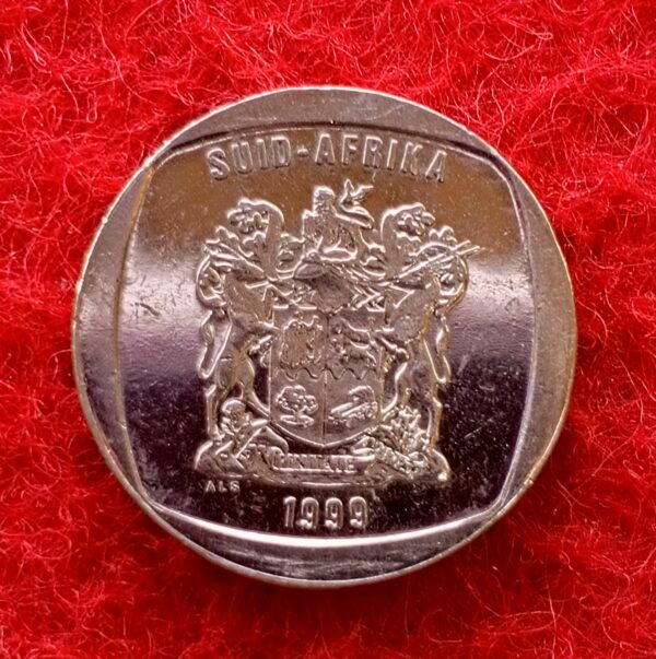 South Africa 1 Rand SUID-AFRIKA 1999 Coin - Image 2