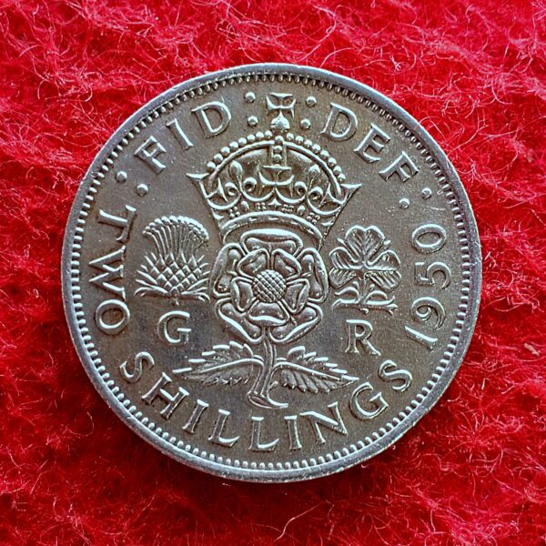 United Kingdom (UK) 2 Shillings - George VI 1950 Coin