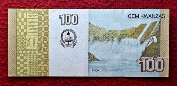 Angola 100 Kwanzas Jose Eduardo dos Santos 2012 Banknote - Image 2