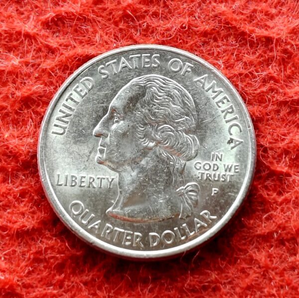 United States (USA) 1/4  Dollar "Washington Quarter" Virginia 2000 Coin - Image 2