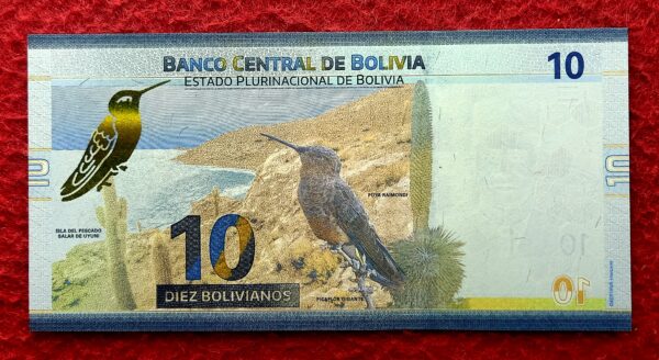 Bolivia 10 Bolivianos (Vargas, Tupa, Mendez) Banknote - Image 2