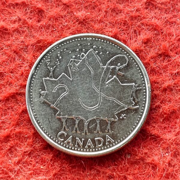 Canada 25 Cents - Elizabeth II Canada Day 2002 Coin