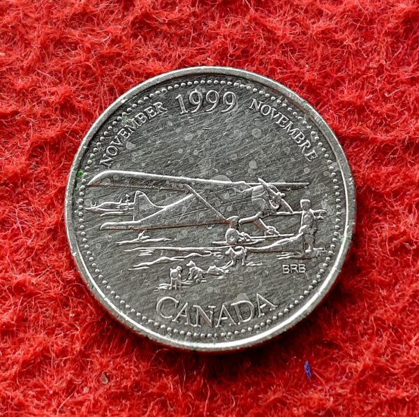 Canada 25 Cents - Elizabeth II November 1999 Coin