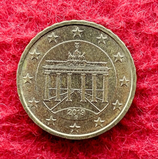 Federal Republic of Germany 10 Euro Cent 1st map 2019 Coin 