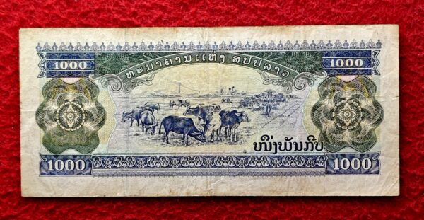 Laos 1000 Kip 2003 Banknote - Image 2