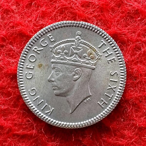 Malaya (Malaysia) 5 Cents - George VI 1950 Coin - Image 2