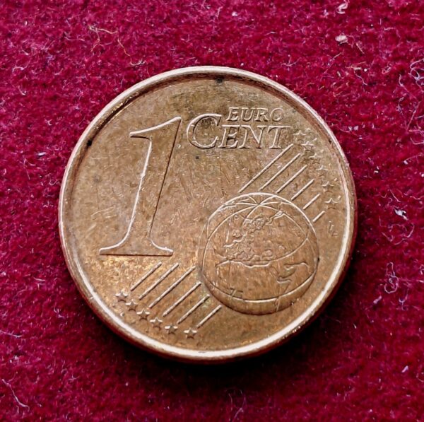 Spain 1 Euro Cent Cathedral of Santiago 2000 Coin  - Image 2