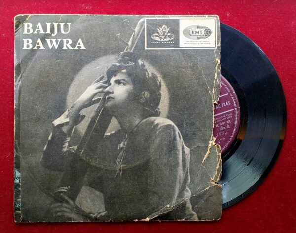 Cover of a Vinyl Record Indian film "Baiju Bawra" (45 RPM Extended Play Record)