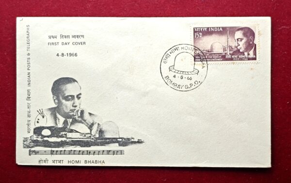 FDC - 1966 Dr. Homi Jehangir Bhabha (Bombay G.P.O)