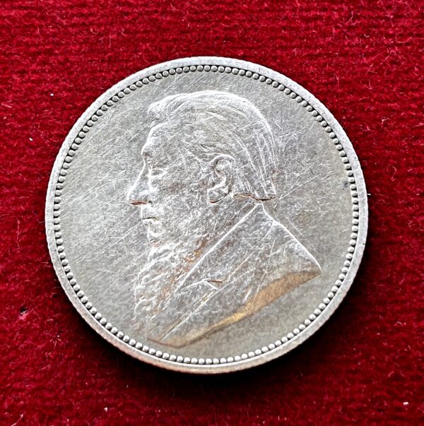 South Africa (South African Republic) 2 Shillings 1894 Silver Coin - Image 2