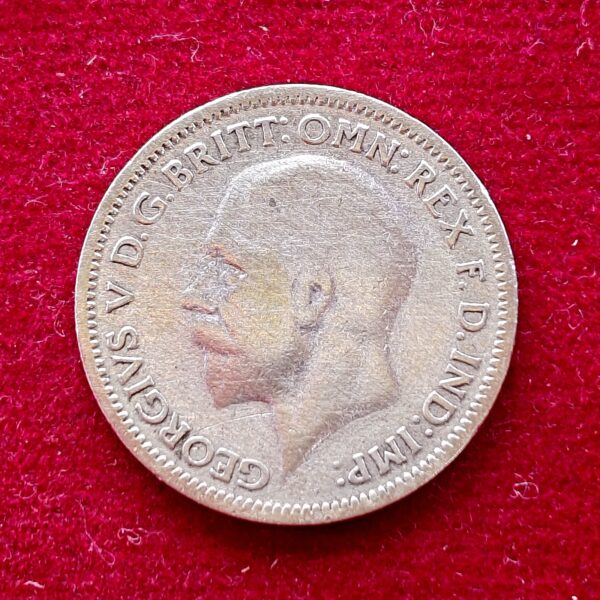 United Kingdom (UK) 6 Pence - George V 4th coinage 1936 Silver Coin - Image 2