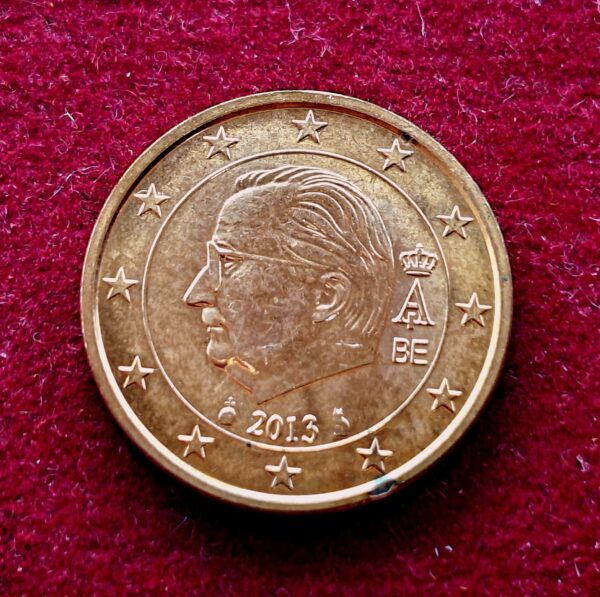 Belgium 1 Euro Cent - Albert II 2013 Coin