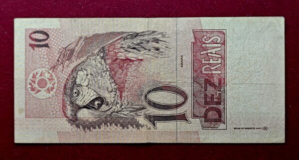 Brazil 10 Reais 1st. Family sculpture Banknote - Image 2