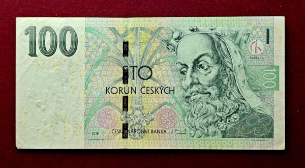 Czech Republic 100 Korun 2018 Banknote