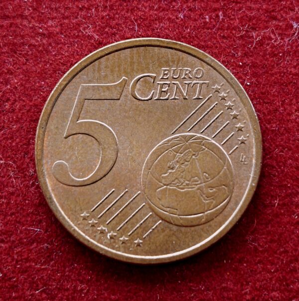 Federal Republic of Germany 5 Euro Cent 2002 Coin - Image 2