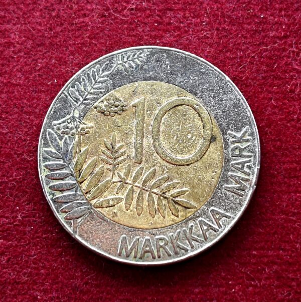 Finland 10 Markkaa 1993 Coin