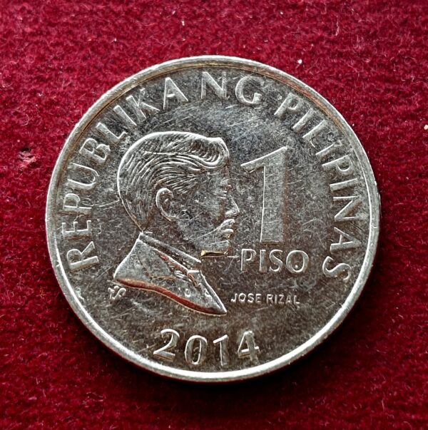 Philippines 1 Piso 2014 Coin