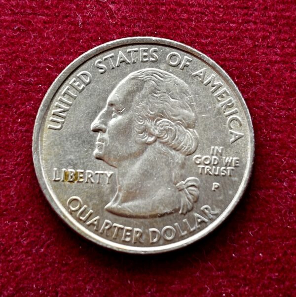 United States (USA) 1/4  Dollar “Washington Quarter” Virginia 2000 Coin - Image 2