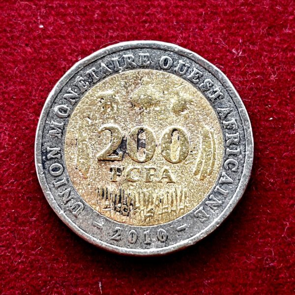 Western African States 200 Francs CFA 2010 Coin