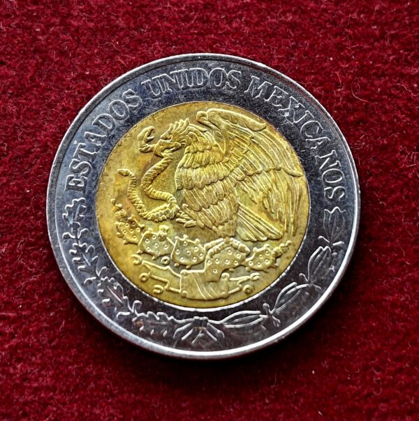 Mexico 1 Peso 2014 Coin  - Image 2