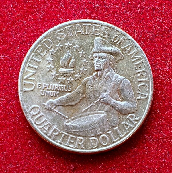 United States (USA) 1/4 Dollar Washington Quarter Bicentennial 1976 Commemorative Coin 