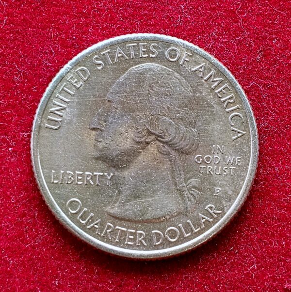 United States (USA) 1/4 Dollar "Washington Quarter" Hawaii Volcanoes 2012 Coin - Image 2